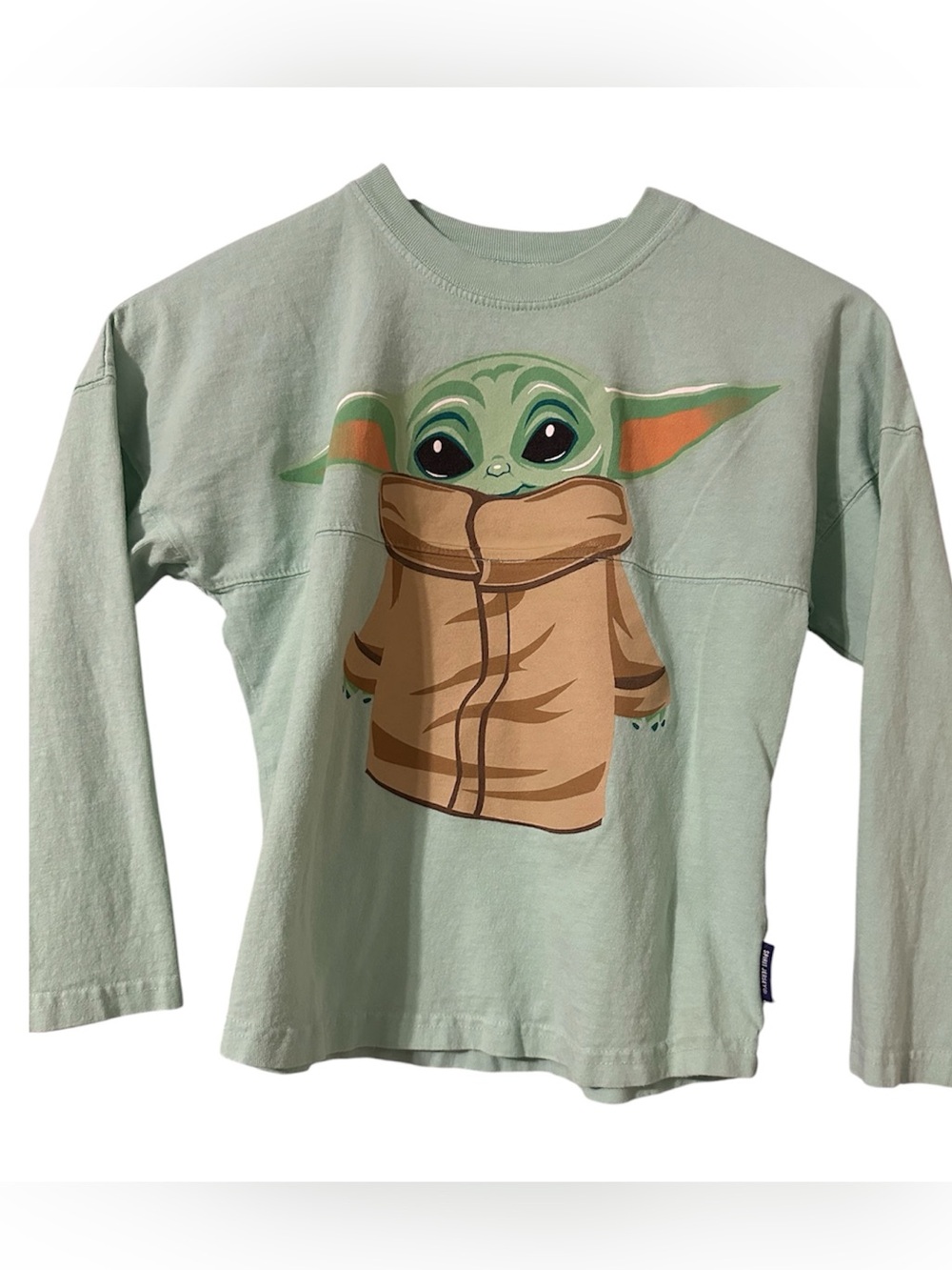 Disney Star Wars Mandalorian The Child Youth (M) Green Spirit Jersey